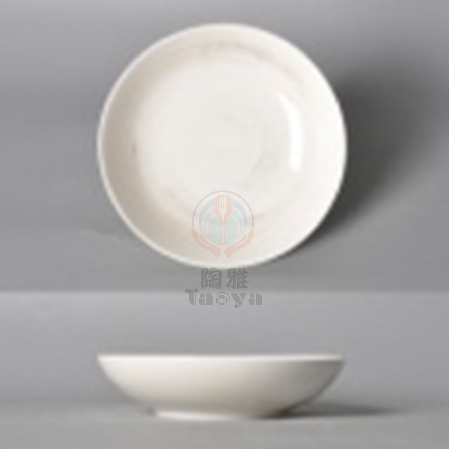 雙面歲月8"圓形小腳碗|HAN-CHB0882-SY