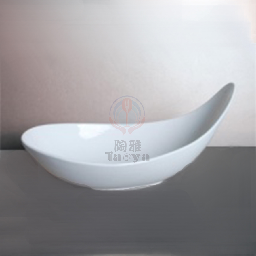 17"葉形碗|HAN-CHB3559-W