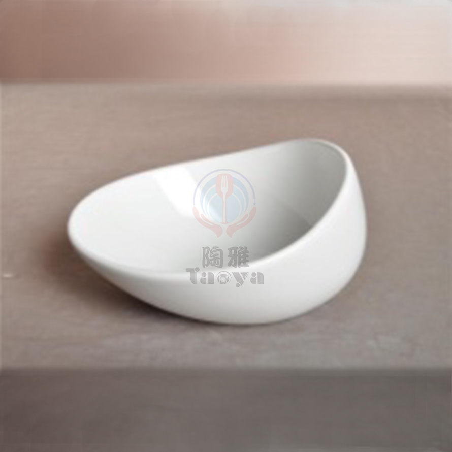 9.25"圓鮑魚形碗|HAN-CHB3703-W