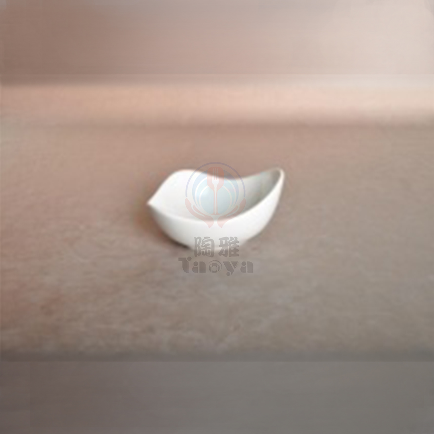 4"三角彎弧碗|HAN-CHB4053-W