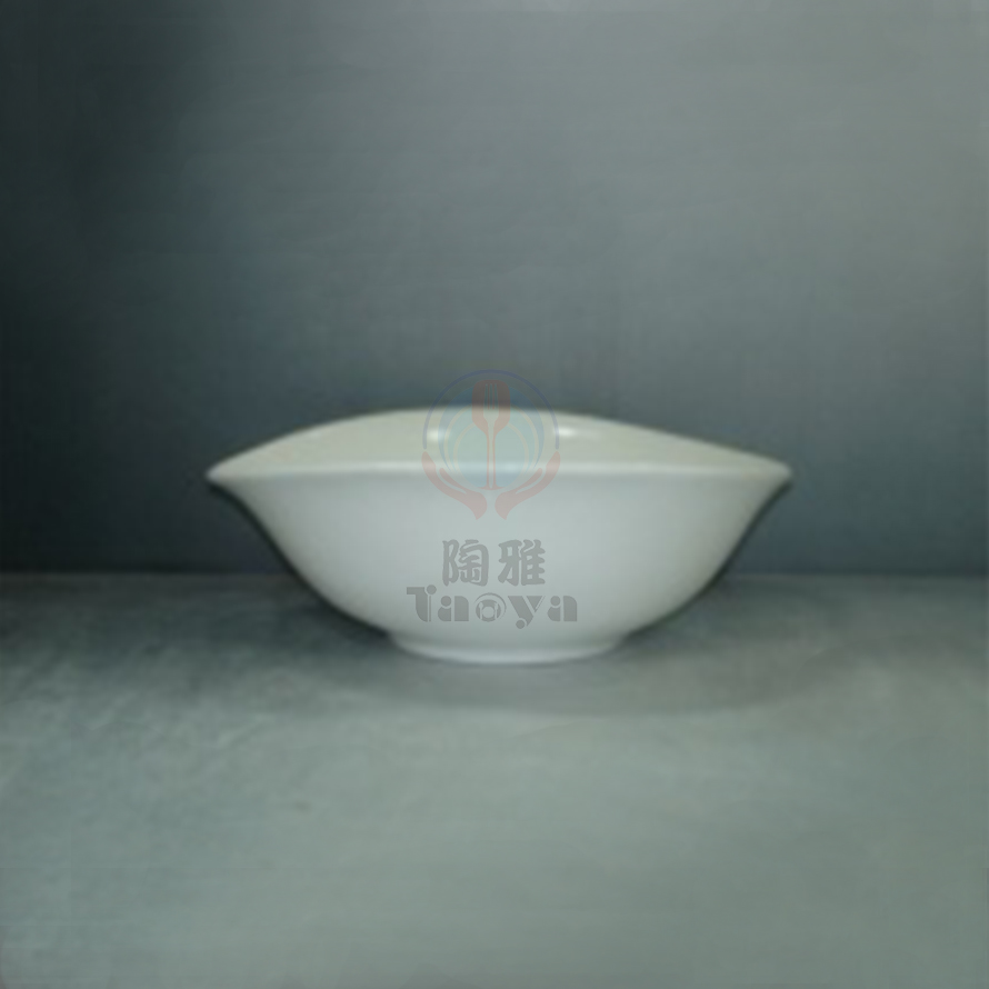 11"兩頭尖反邊碗|HAN-CHB1000-W