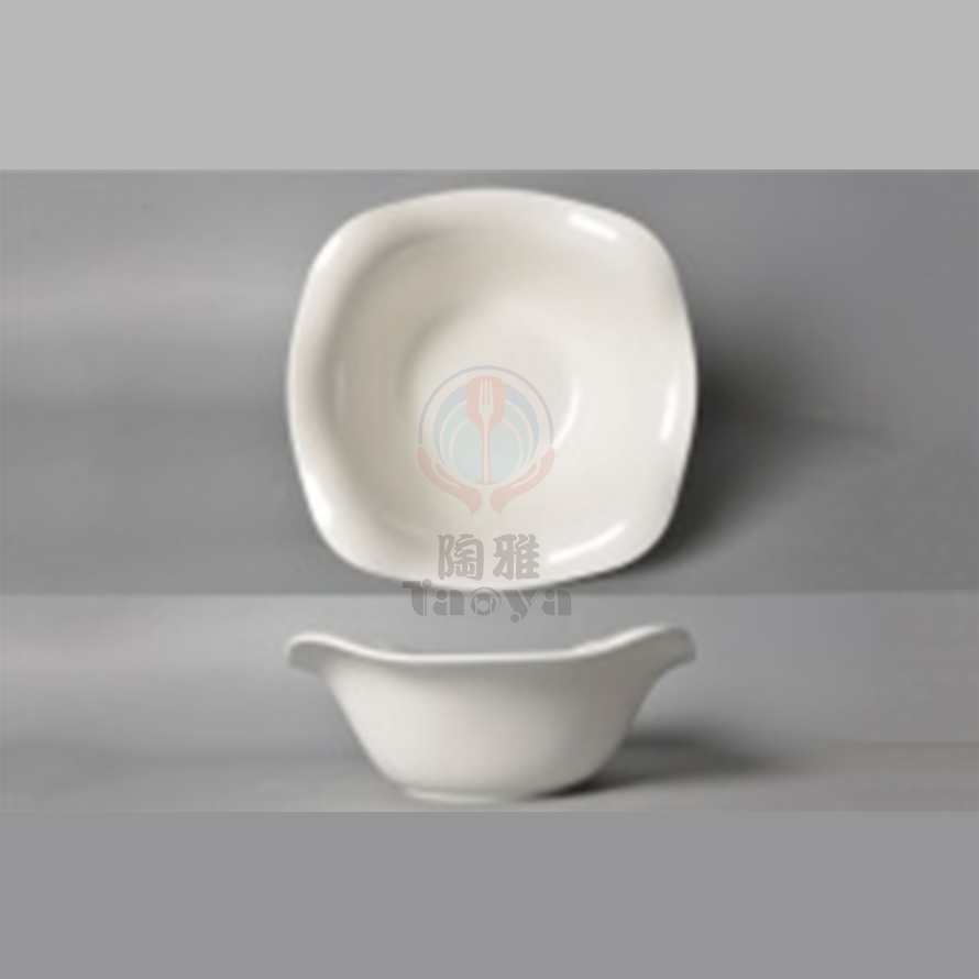 11.75"四凸弧圓碗|HAN-CHBN6316-W