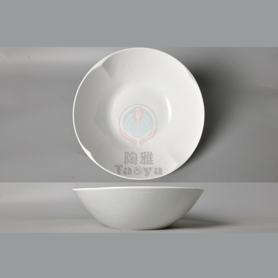 11"如意圓向口碗|HAN-WHBN6371-W