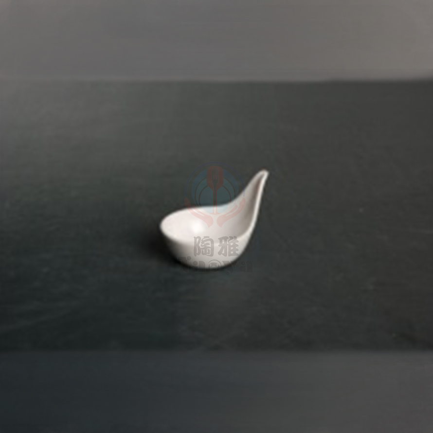 3.5"圓尖把匙碟|HAN-CHE2842-W