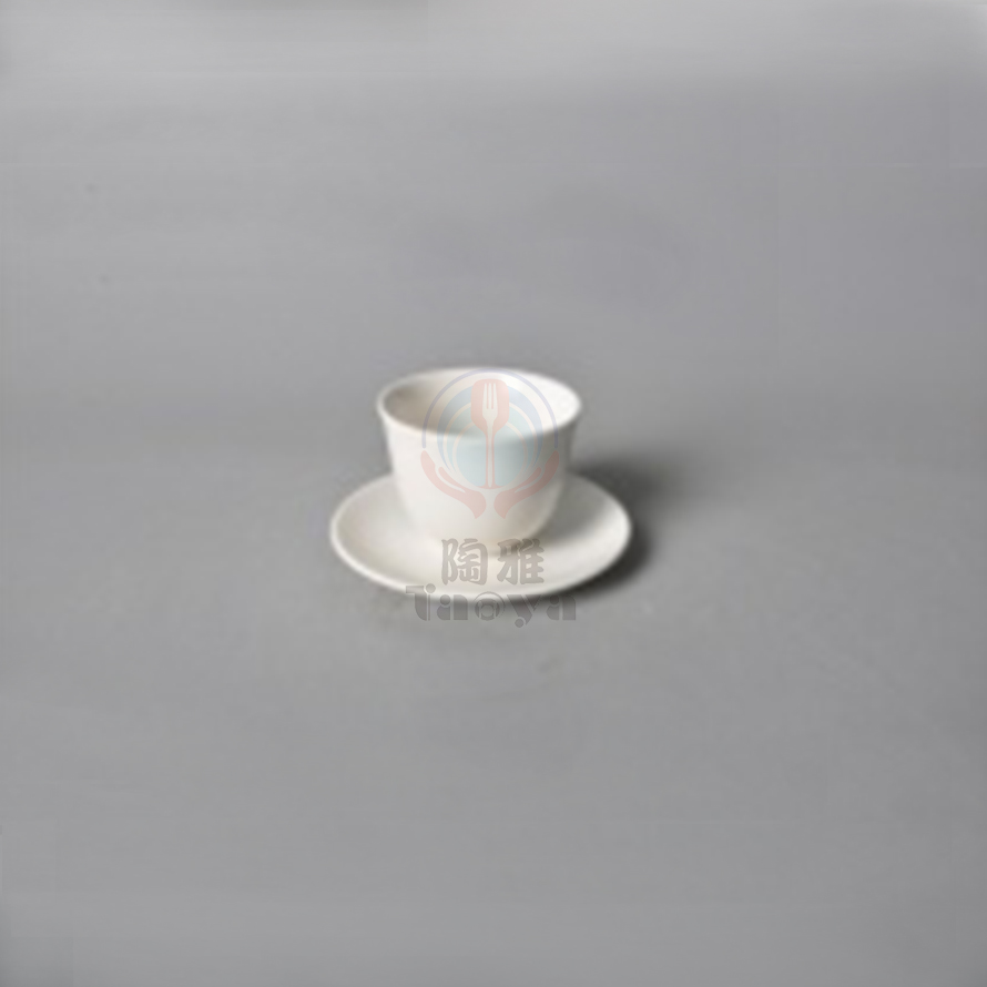 4.75"江中杯+碟|HAN-CHEN6888-W