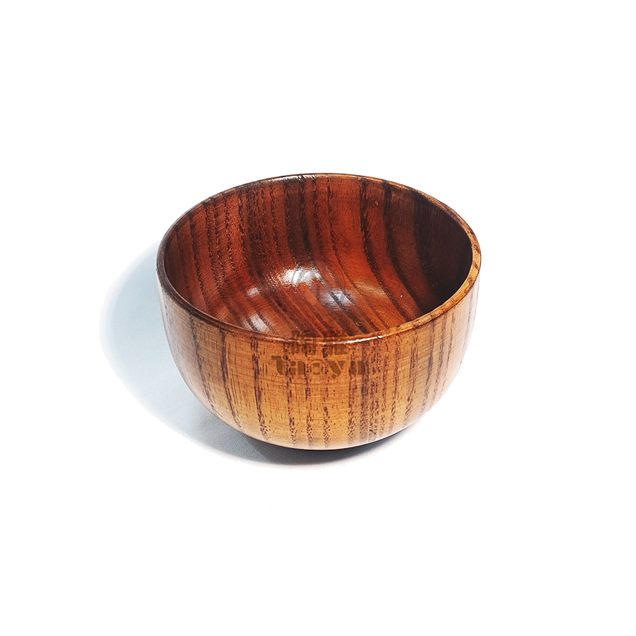圓形木碗9cm|L+UJ-YC6-50-12