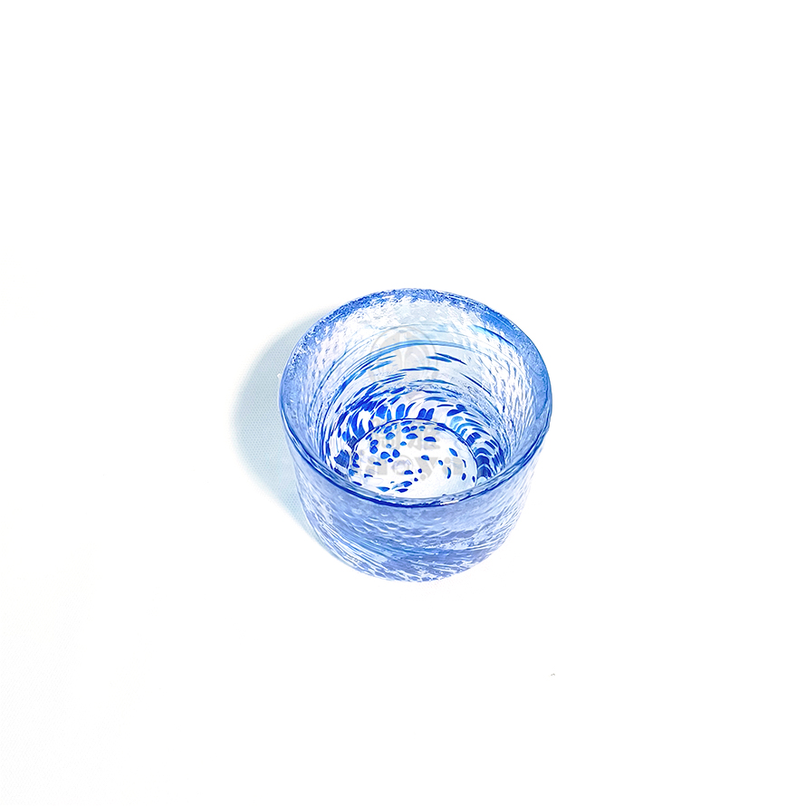 日式平底玻璃杯-多色