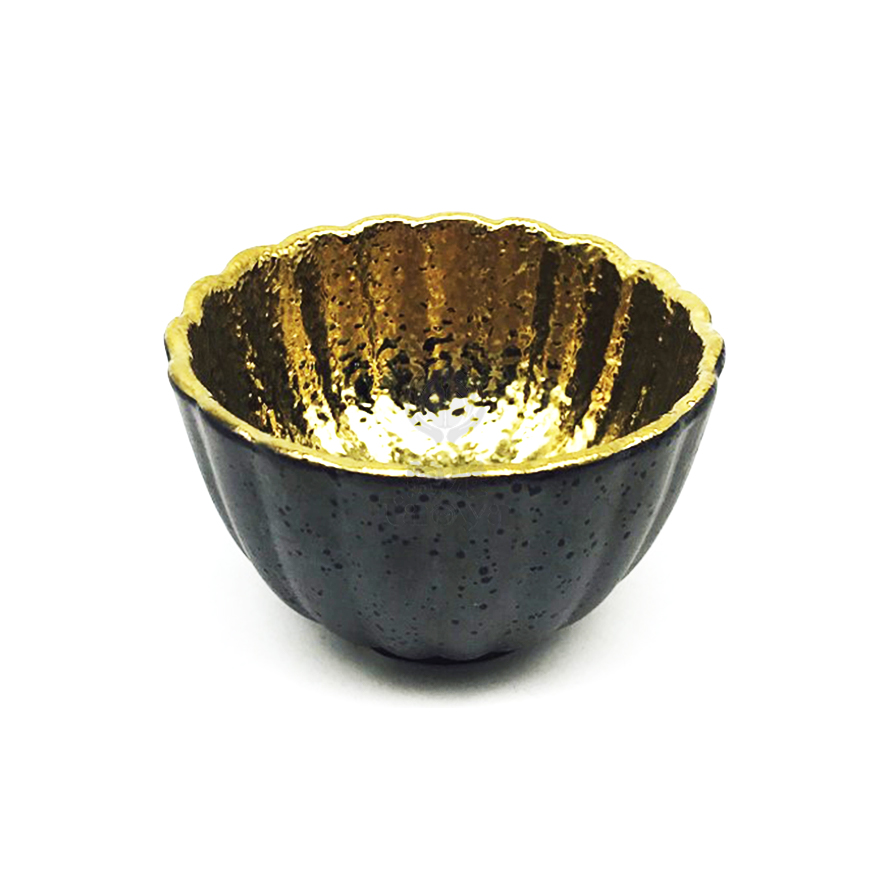 3.1"菊花碟-外黑內金|DLU-YS-AW14-405