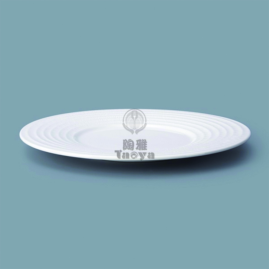 11"麥穗寬邊平盤|L+RB-MSW001-11